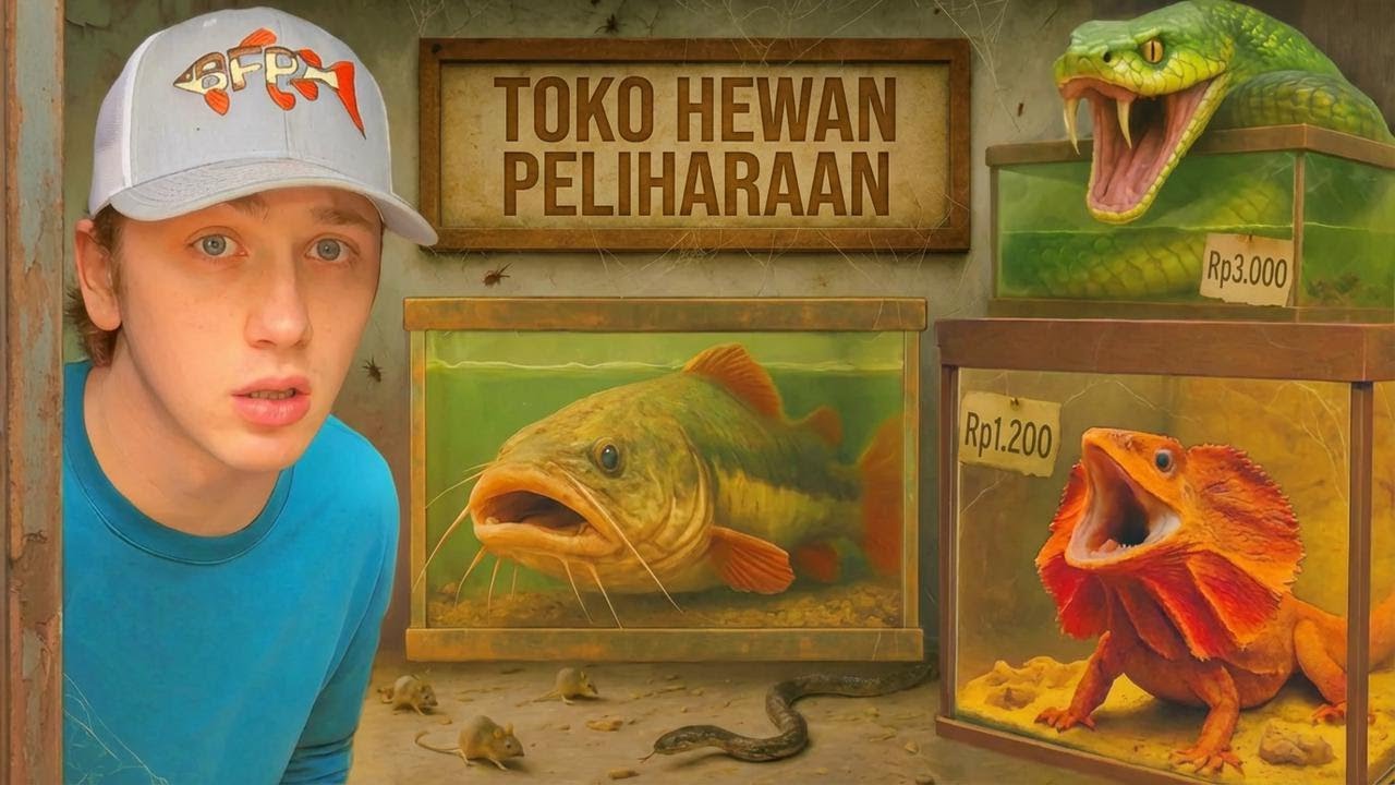Ketemu Toko Hewan Terbengkalai! Gak Nyangka Isinya Begini