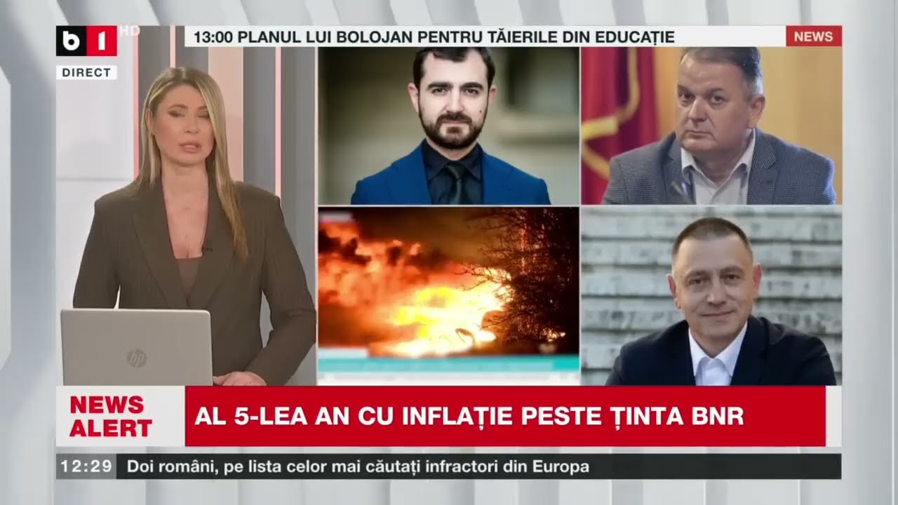 Pensionare în MAI și MAPN & revolta sindicatelor | Claudiu Năsui la Talk B1 (14.01.2026)