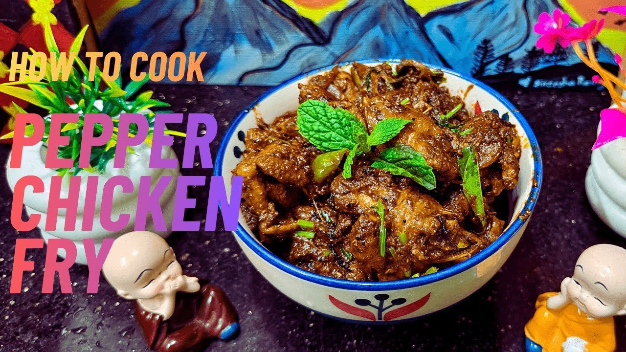 న్యూ ఇయర్ స్పెషల్ ఘాటు ఘాటు పెప్పర్ చికెన్ ఫ్రై! 🍗🔥 New Year Special Pepper Chicken Fry in Telugu|