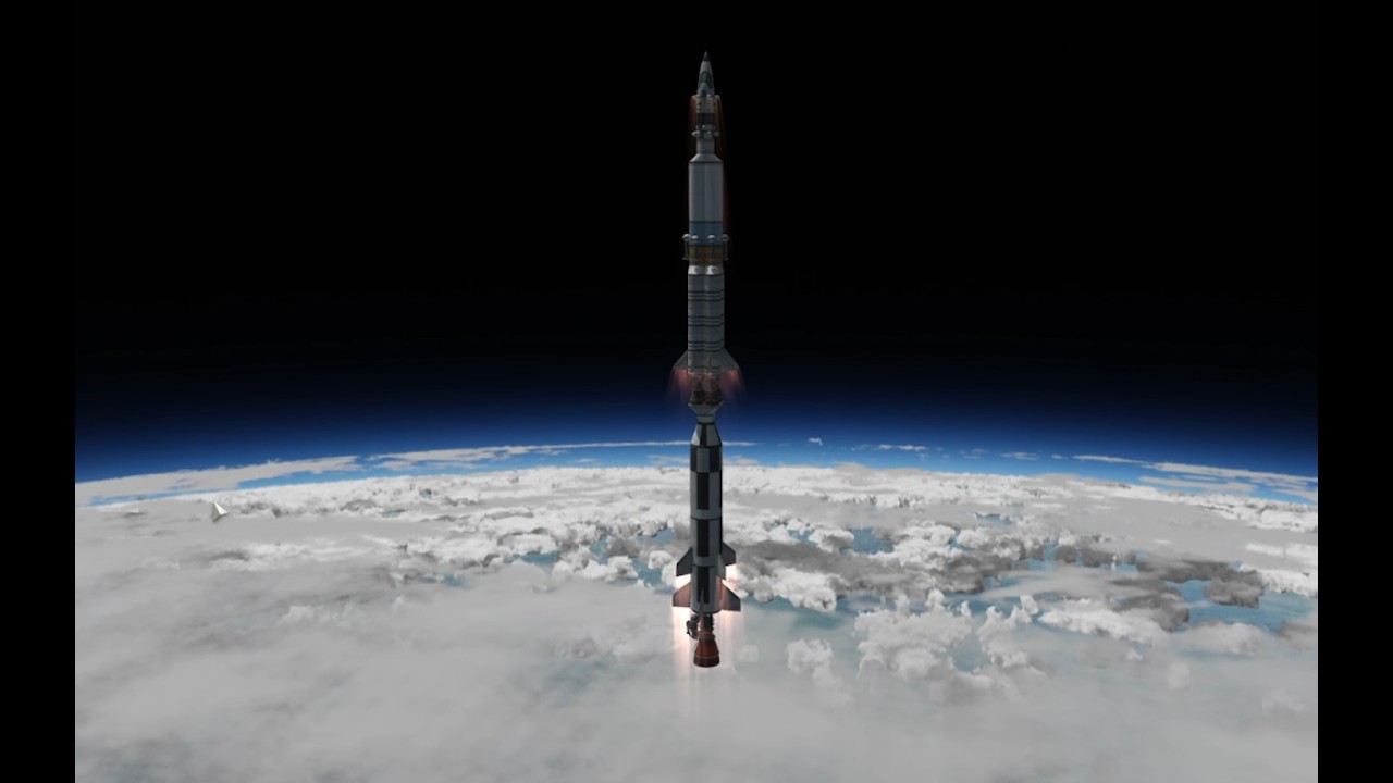 Mun Landing And Return Attempt (Close)