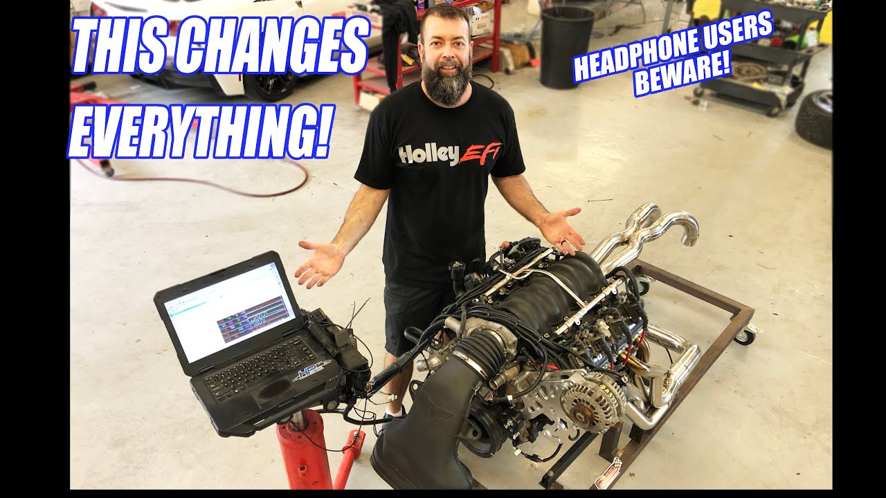 We Built A Freaking Engine Test Stand FIRST FIRE UP!