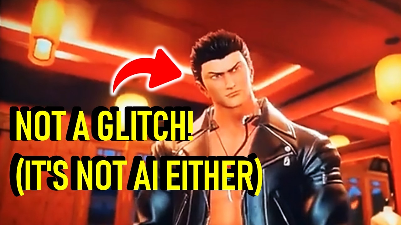 Сцена «Чёрная куртка» в Shenmue 4 — это НЕ ИИ и НЕ подмена лиц! Это РЕАЛЬНО!