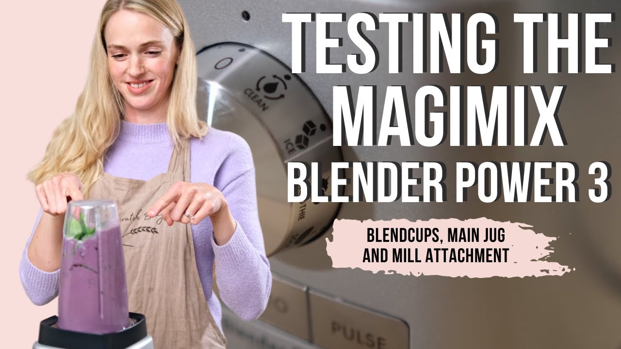 Trying the Magimix Blender Power 3 for the first time!
