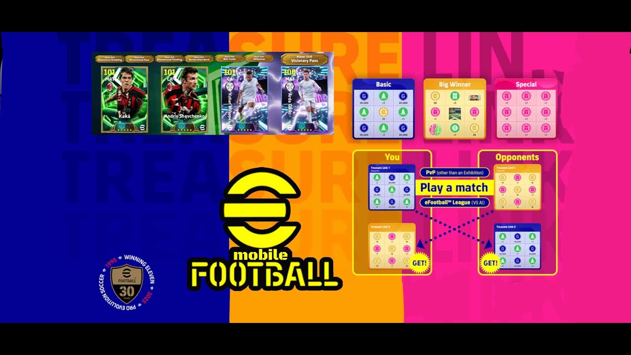 Efootball mobile, novidades ao vivo...