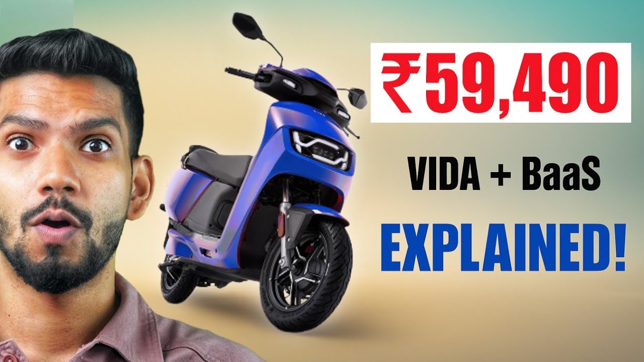 ₹59,490 Hero Vida Vx2 | BaaS Model Explained! ⚡