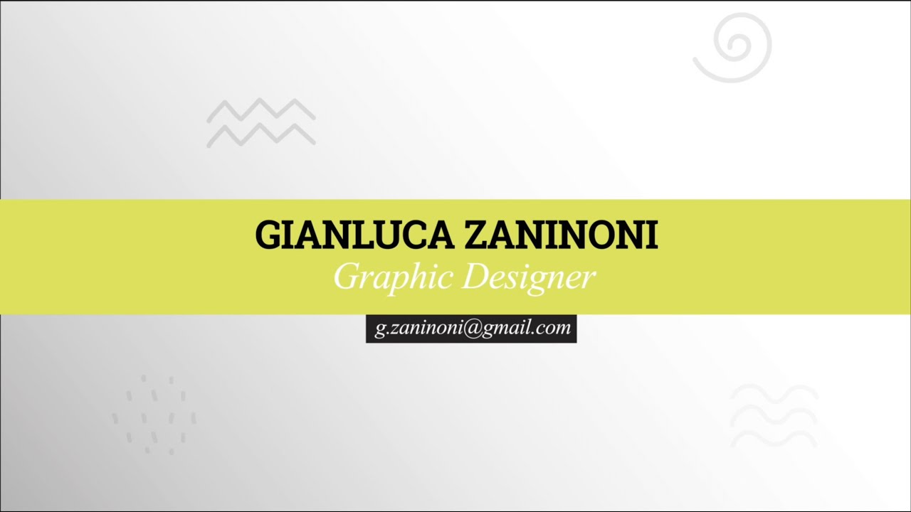 MY GRAPHIC PORTFOLIO : GZaninoni
