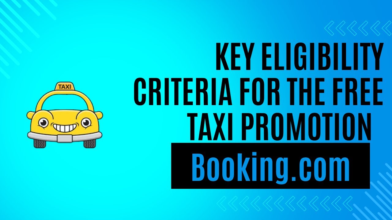 Booking.com free taxi promotion