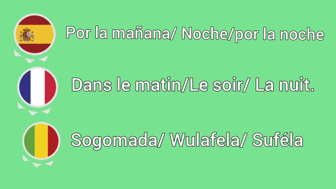 Aprender Español y Francés y Bambara @espagnol-bambara4039