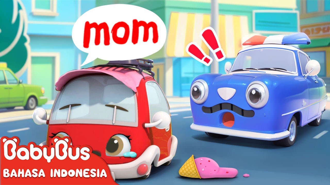 Empat Bayi Mobil Hilang | Lagu Mobil Anak | Lagu Anak-anak | BabyBus Bahasa Indonesia