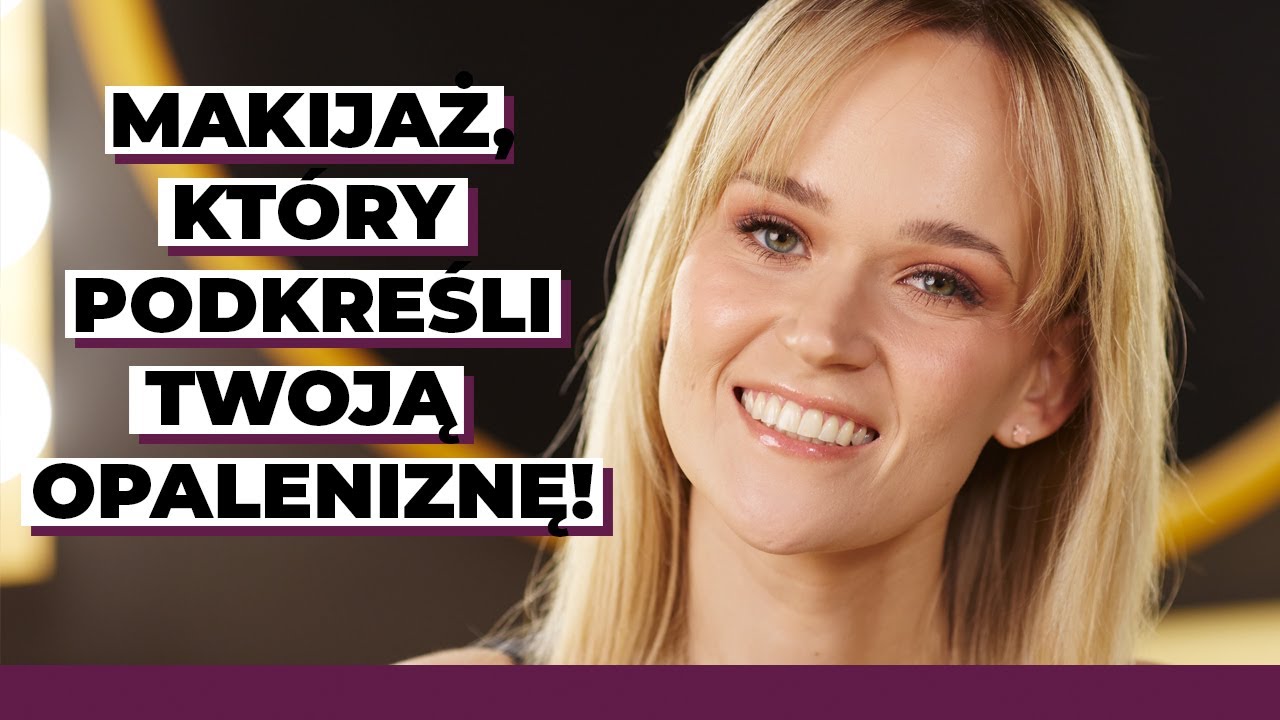 Makijaż w kolorze złotym i brzoskwiniowym | Makijaż, który podkreśla opaleniznę i dodaje blasku!