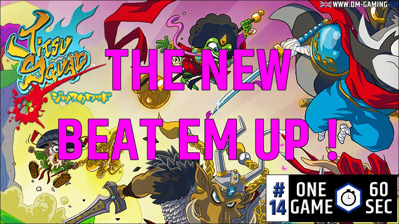 Jitsu Squad, the new crazy Beat Em Up ! Discover it in 60 seconds !