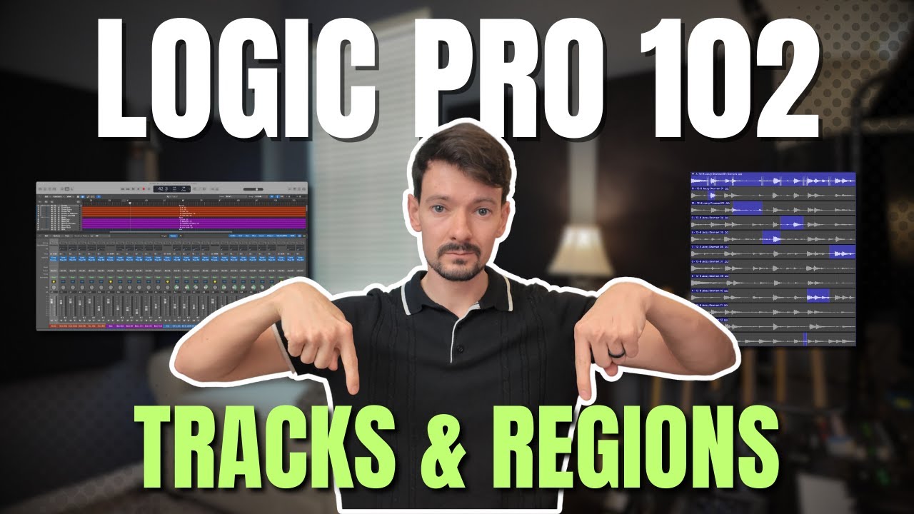 Logic Pro 102: ТРЕК И РЕГИОНЫ