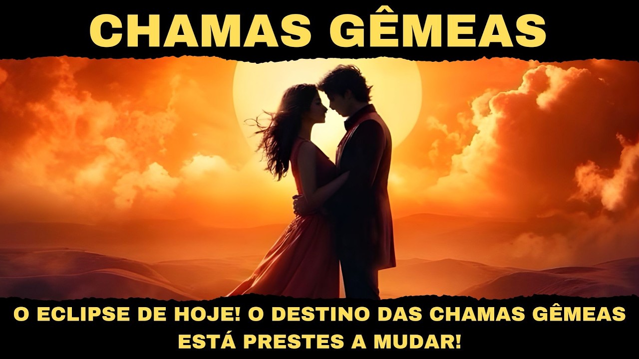 O ECLIPSE DE HOJE! O DESTINO DAS CHAMAS GÊMEAS ESTÁ PRESTES A MUDAR!