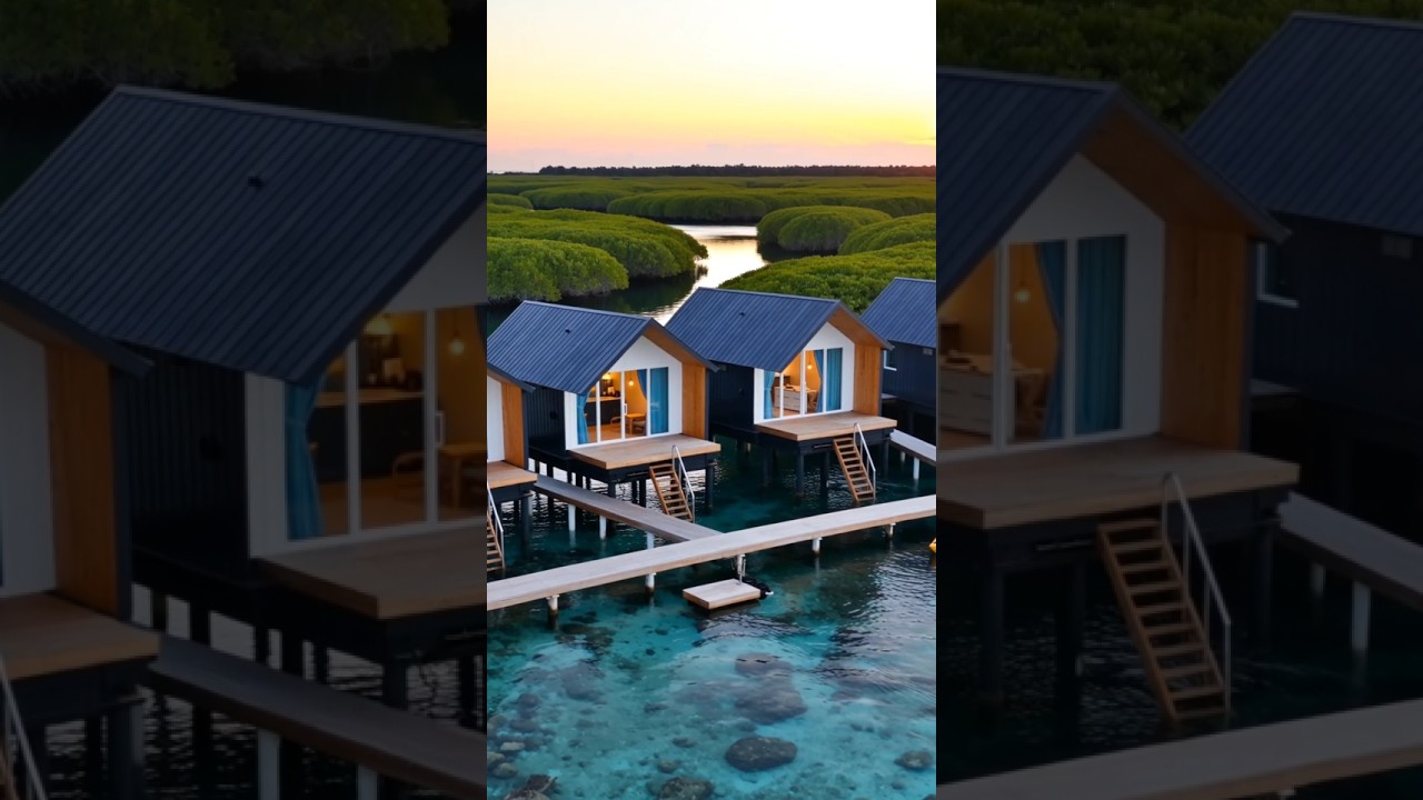 The Mangrove Stilt Village: Waterfront Living Above Crystal-Clear Waters