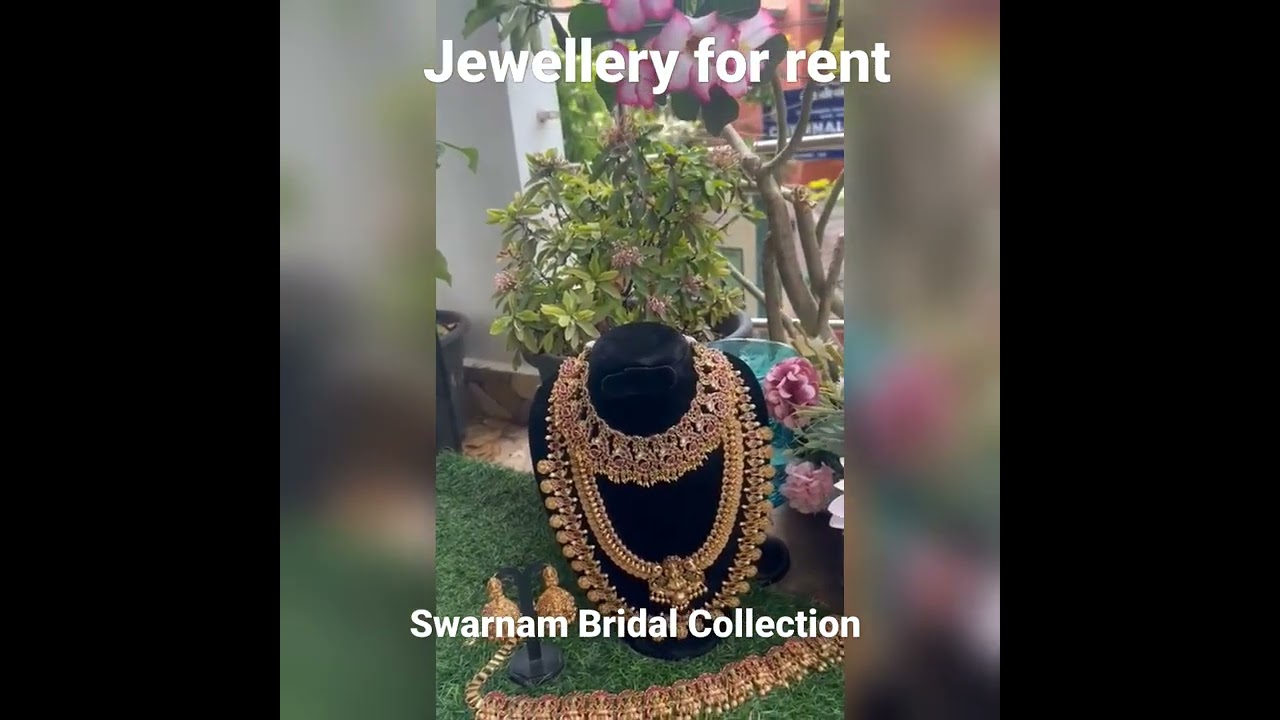 Wedding jewelry set 2022 @ Swarnam Bridal Collection