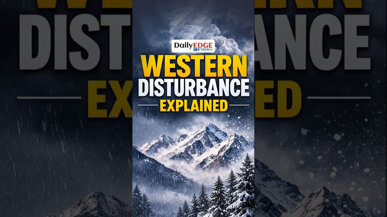Sudden Snowfall & Rain In North India | Western Disturbance Explained