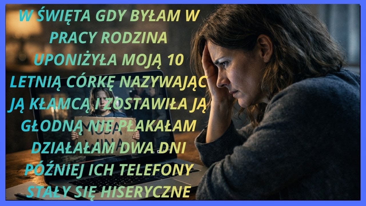 moja rodzina zmusiła moją 10-letnią córkę do noszenia tablicy hańby potem odkryłam prawdę w domu i