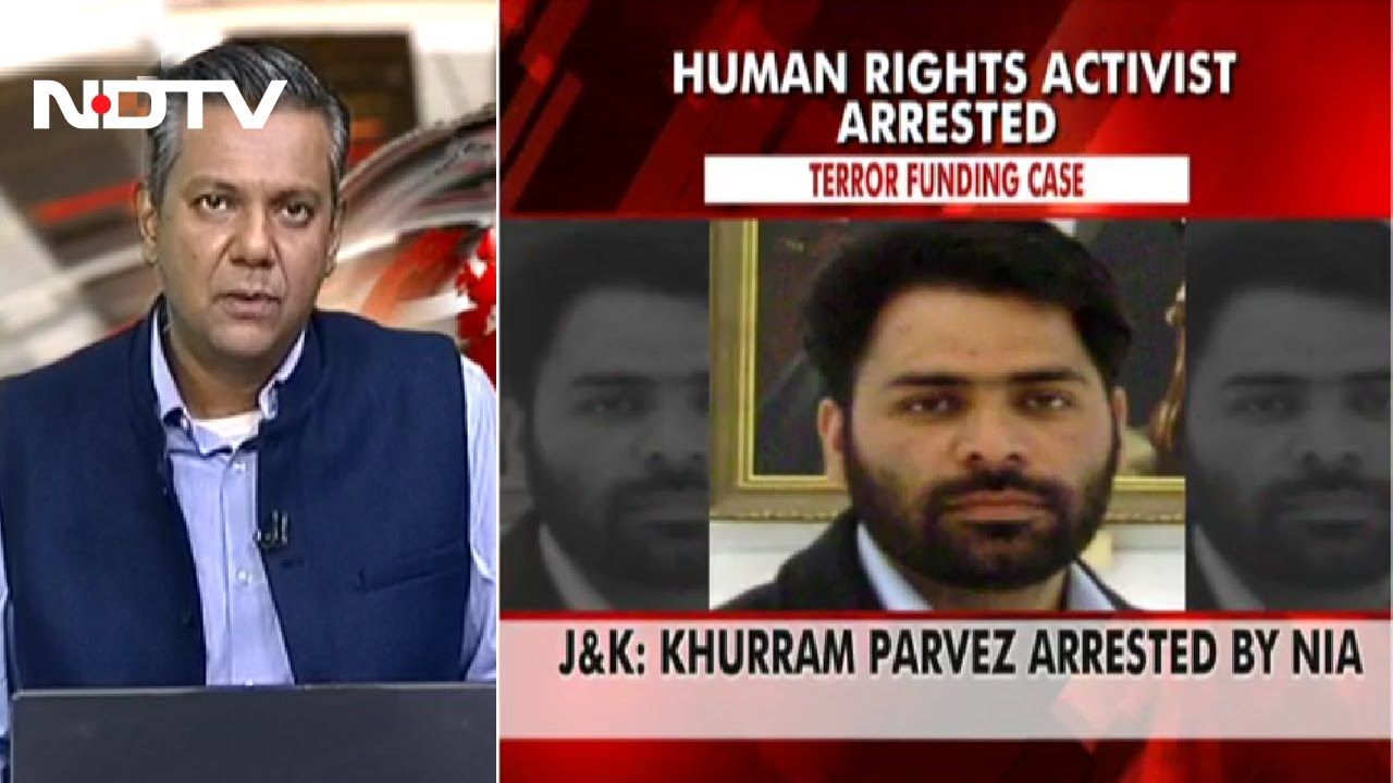 Kashmiri Rights Activist Khurram Parvez Arrested In Terror Funding Case