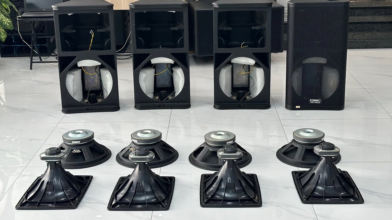 Đỉnh cao của loa Mỹ QSC KW152 và phần nội thất được giấu kín bao năm nay 0989160695