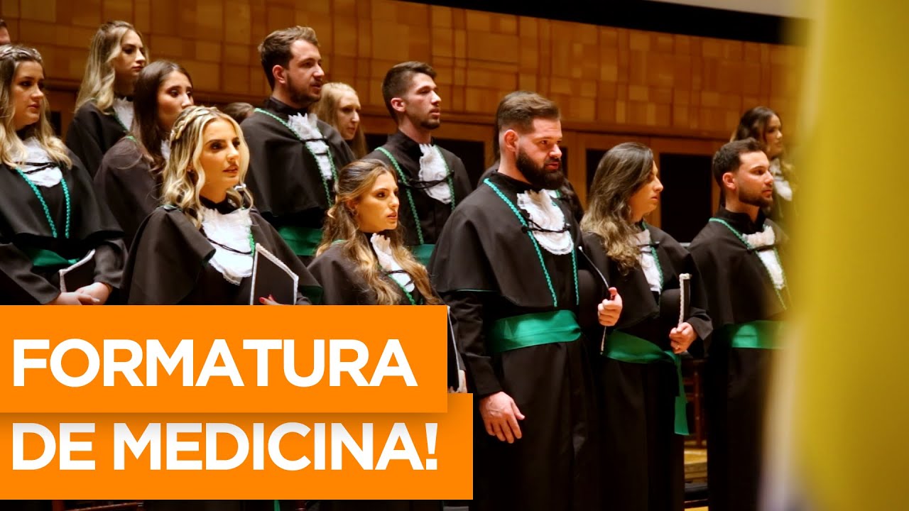 A FORMATURA DO CURSO DE MEDICINA FAM