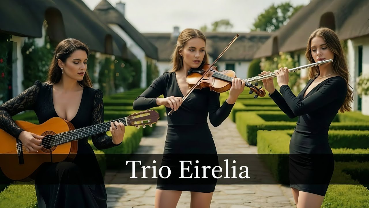 [Trio &Eacute;irelia] Flamenco & Celtic Fusion Magic | Relaxing Guitar, Fiddle & Flute Instrumental Journey