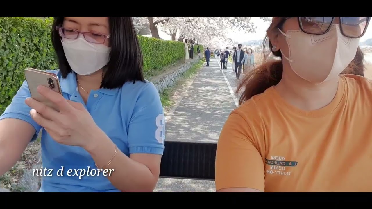 #BIKING Part 3#Exploring  Gyeongpo Lake # Janet & Nitz