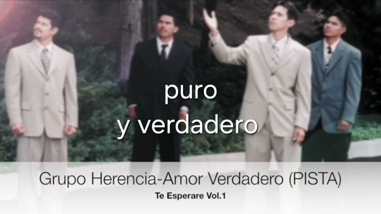 Amor verdadero grupo herencia karaoke by ( Yanci Meléndez )