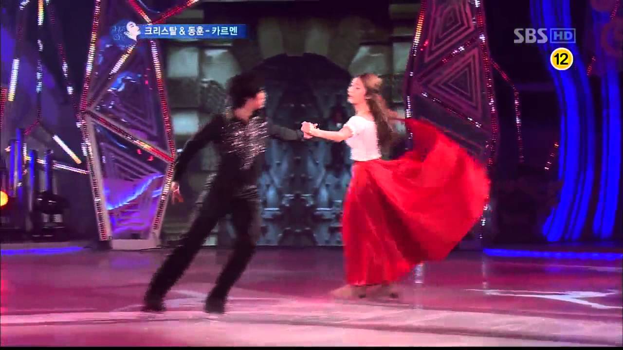 김연아의 키스앤크라이 크리스탈&이동훈[파소도블레](13회)