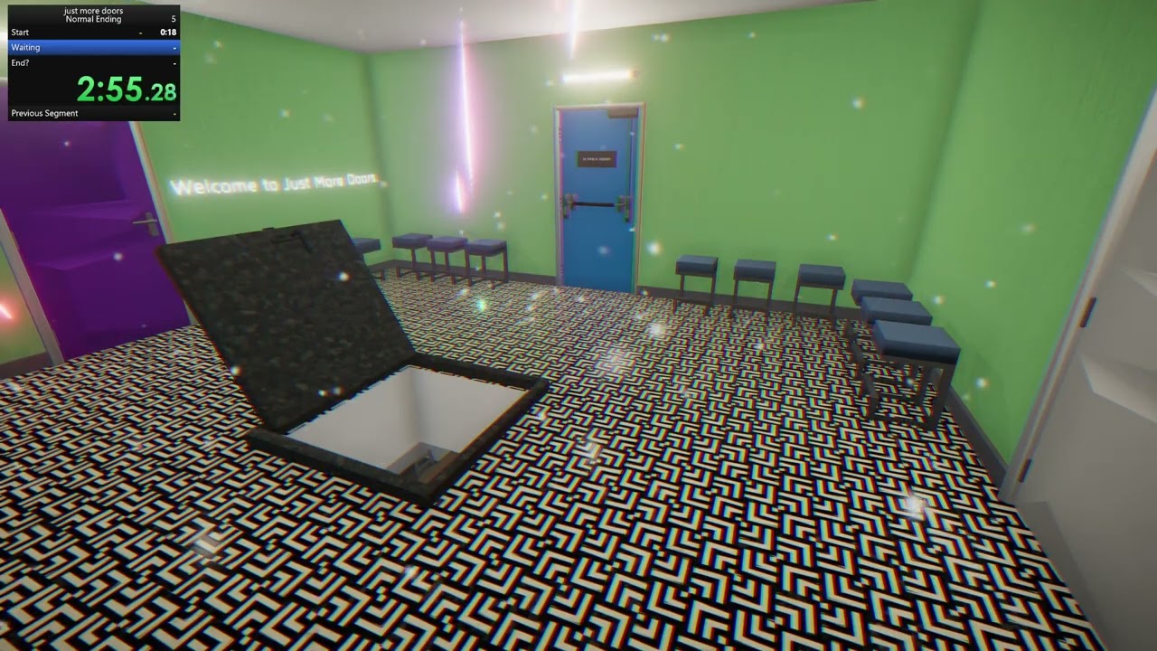 Just more doors speedrun 5:43.78 WR