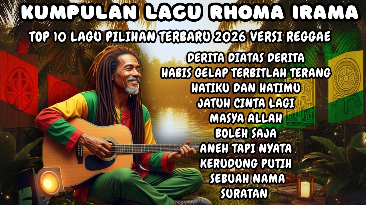 Rhoma Irama Reggae Dangdut Terbaik 2026 🔥 10 Lagu Viral Bikin Auto Nagih & Goyang Nonstop 🎶
