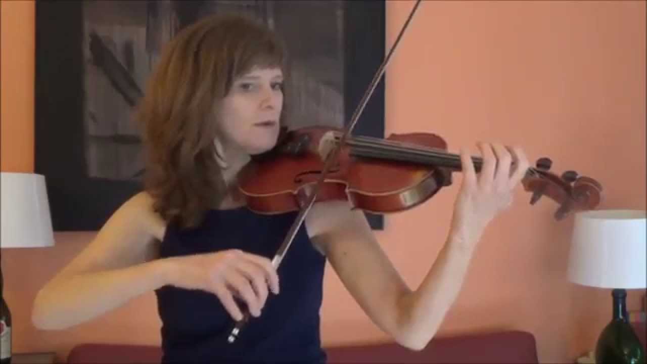 'William Tell' by G. Rossini Grade 2 ABRSM - Practising violin with Jennifer Clift