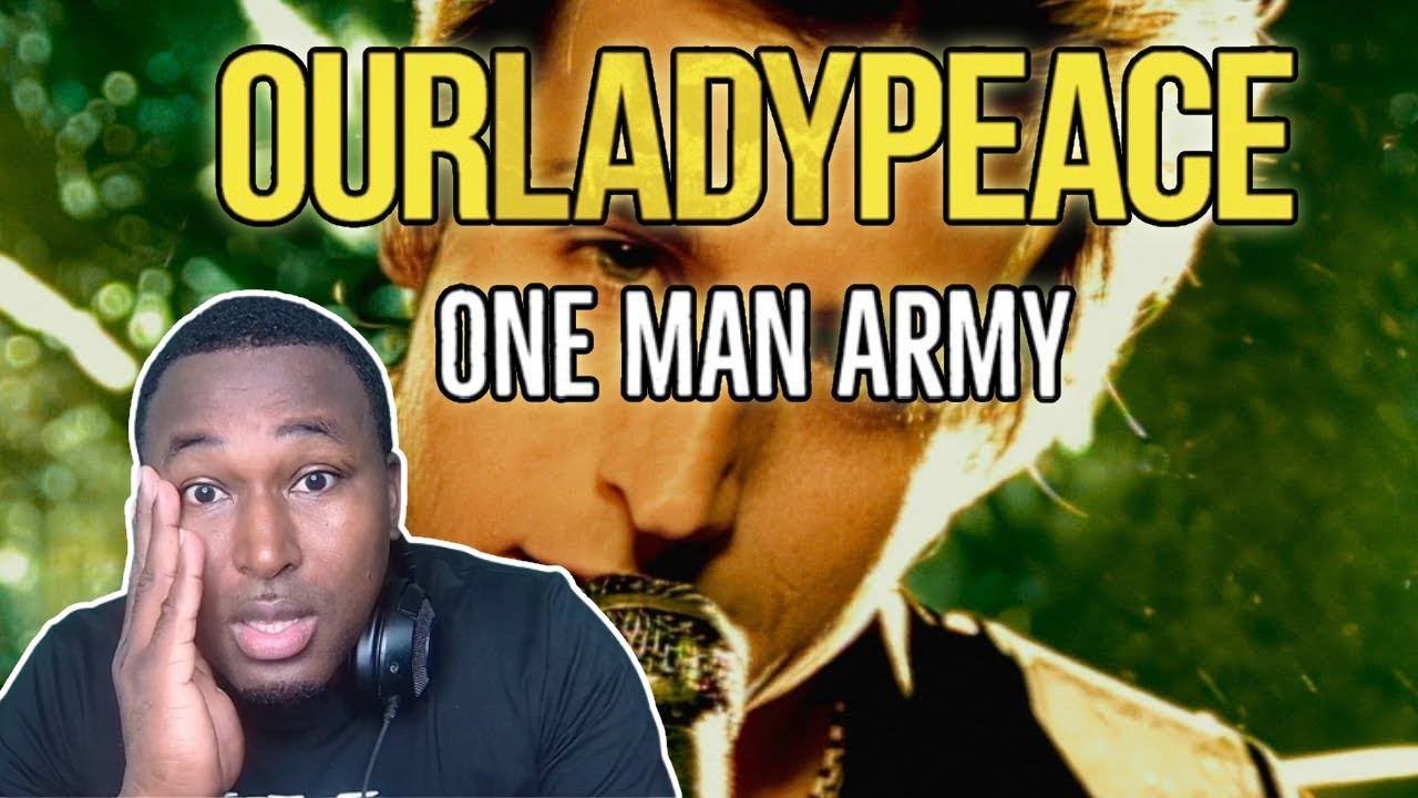 Our Lady Peace - One Man Army (Official Remastered HD Video) (FIRST TIME REACTION )