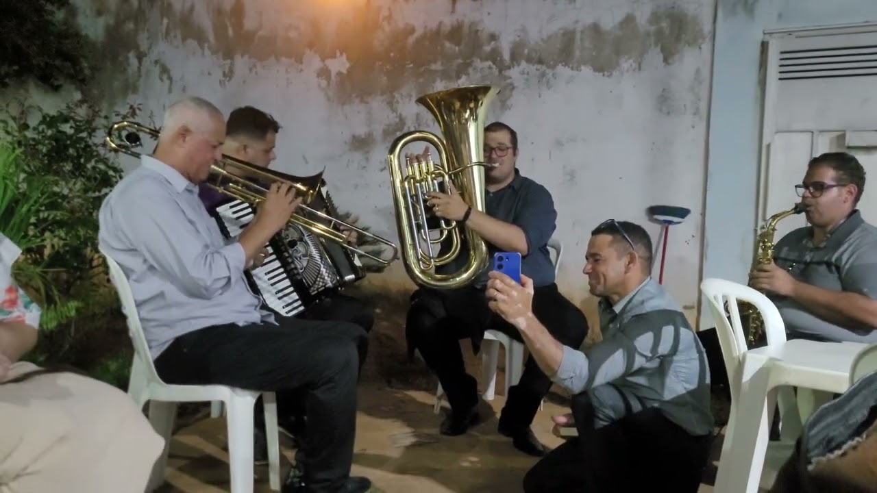 Tocata animou a nossa noite 🌙 