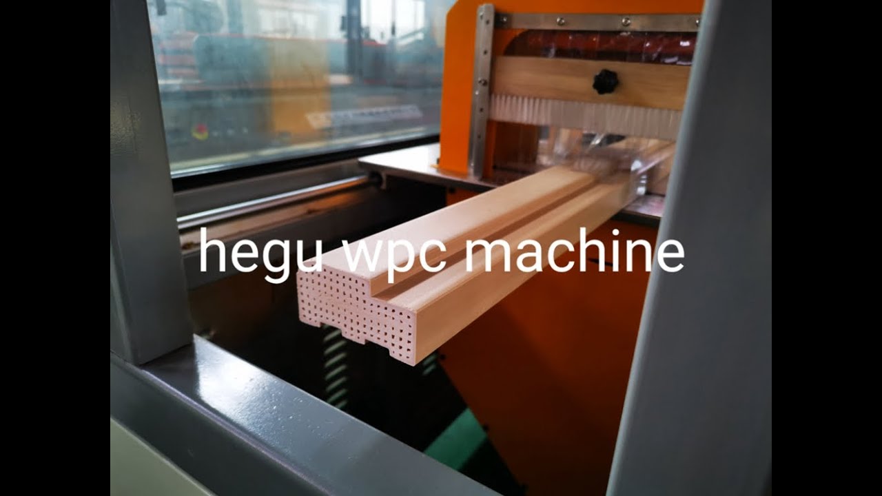 high quality solid door frame wpc profile making machine