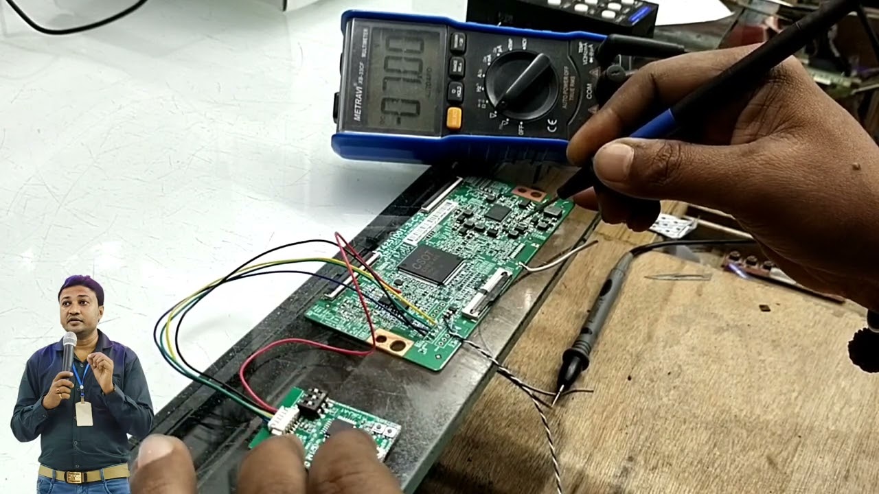 VGH VGL Reprogramming Tcon PM ic . Panel Repair New Update. TJKJ-A1