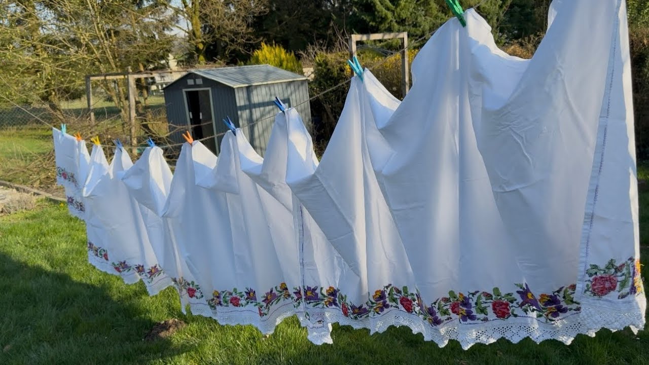 Köy hayatı 40 senelik işlemleri bahçeye ￼serince eski günlerime gittim ￼￼￼￼