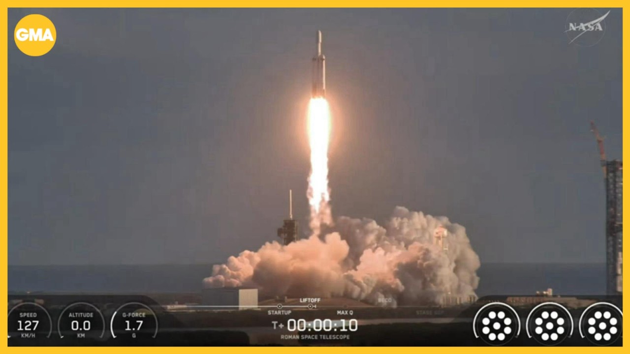 NASA launches Nancy Grace Roman telescope