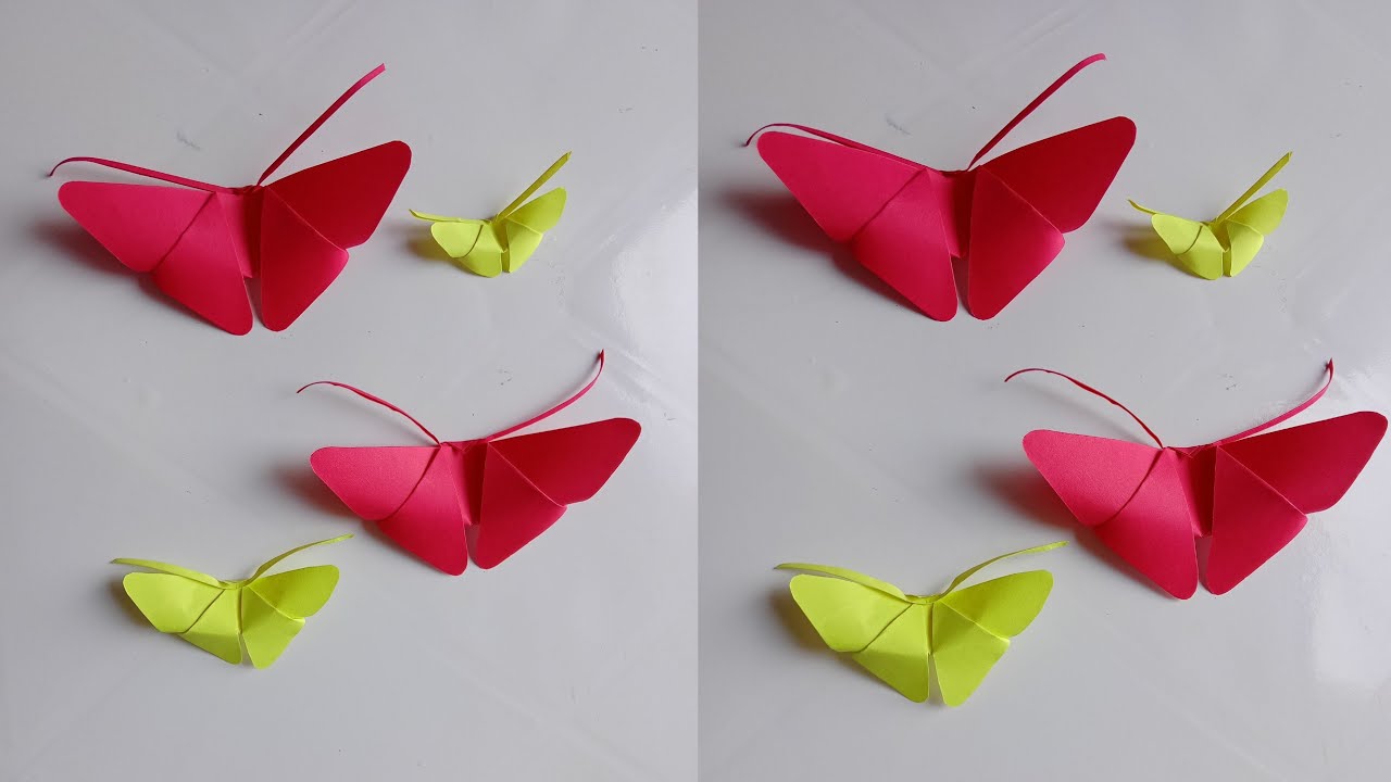 DIY paper craft butterfly 🦋 | सबसे आसान तरीका 