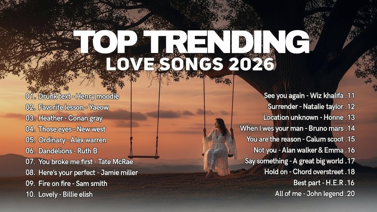 Top Trending Love Songs 2026 🎶🩷|| Acoustic Songs 2026 Playlist
