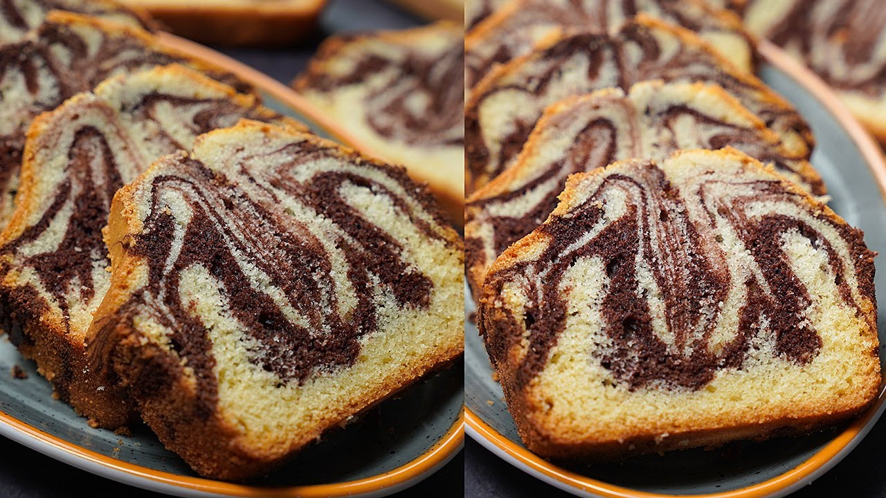 Super Soft Marble Cake Recipe | Easy Marble cake Recipe | Soft and Moist Marble Cake