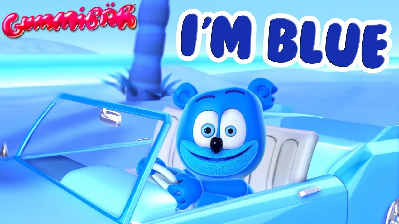 Я ГОЛУБОЙ (версия Gummy Bear) Gummibar Gummy Bear Song