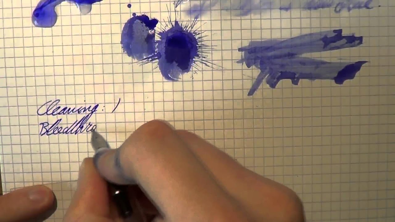 Inkcyclopedia Caran d'Ache Blue Sky