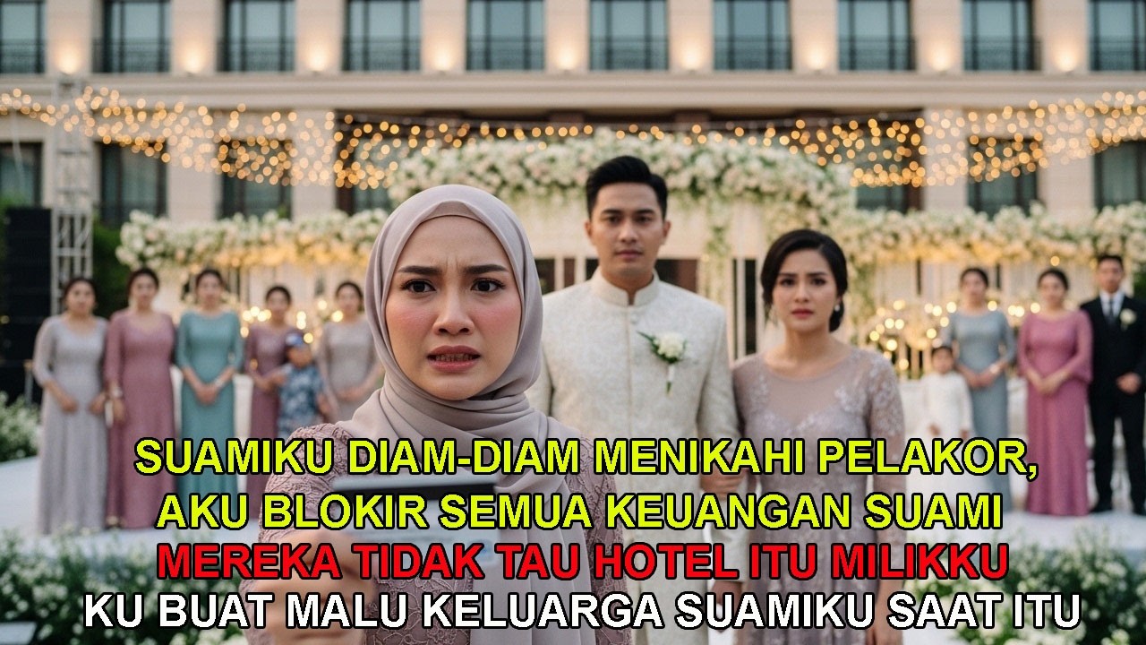 AKU BLOKIR SEMUA KEUANGAN SUAMI KARENA DIAM DIAM MENIKAHI PELAKOR,MEREKA TIDAK TAU HOTEL ITU MILIKKU