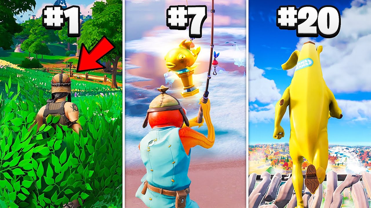 I Beat EVERY Impossible Fortnite Challenge