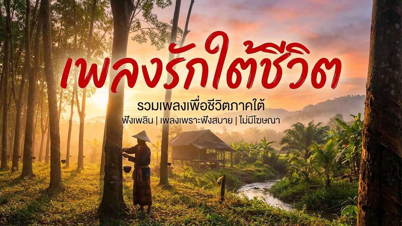 รวมฮิตเพื่อชีวิต-เพลงใต้ 2026 | เปิดตอนขับรถ/ทำงาน (ฟังเพลินยาวๆ)  Vol.24
