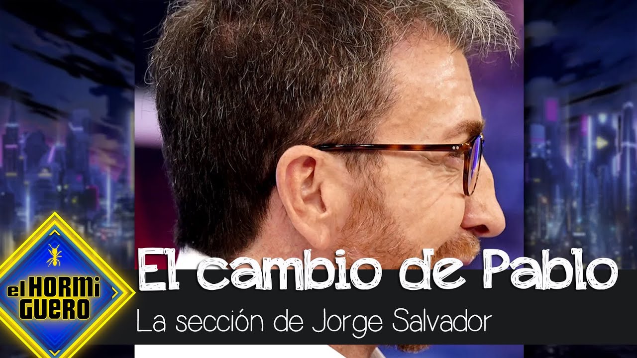 Jorge Salvador muestra el cambio físico de Pablo Motos desde que práctica boxeo - El Hormiguero