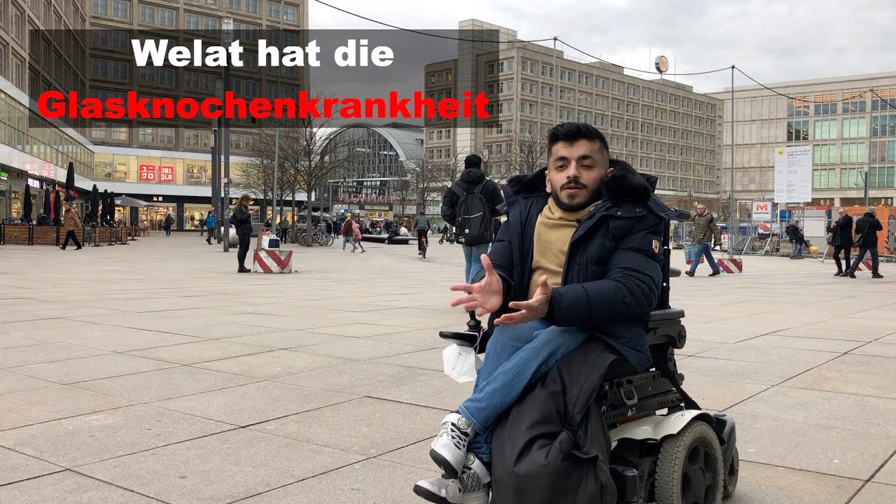 Checkarell - Welat hat die Glasknochenkrankheit (200 Knochenbr&uuml;che und 36 Operationen)