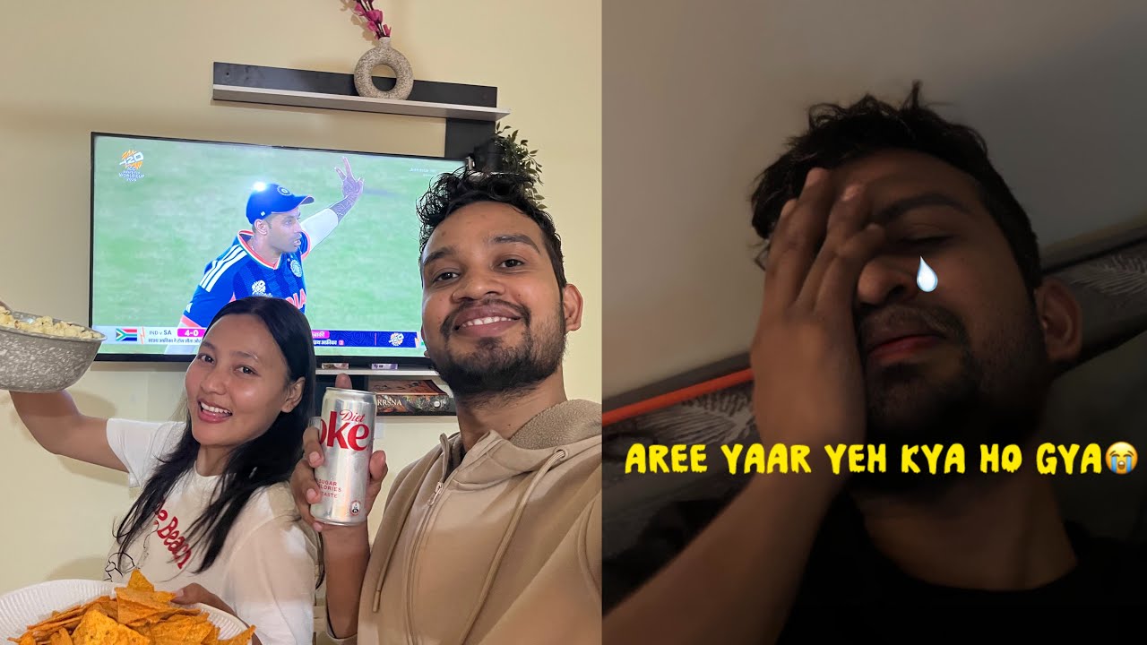 INDIA WORLD CUP super8 Match🇮🇳IND VS SA bahut dukh huwa😭