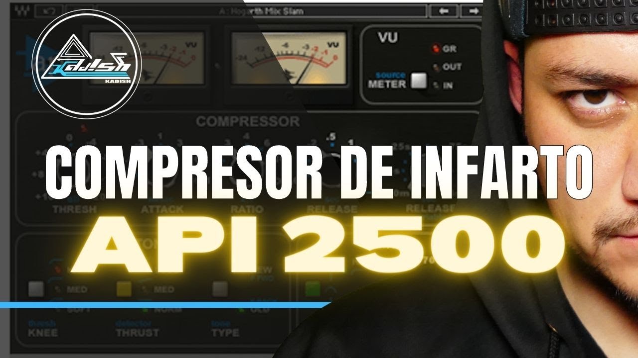El mejor compresor para mezclar PROFESIONALMENTE | Api 2500 A fondo.