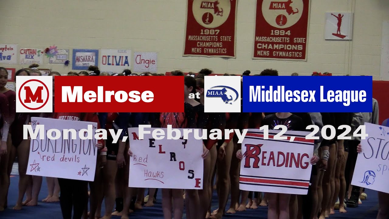 MHS Gymnastics at League Meet 2 12 24